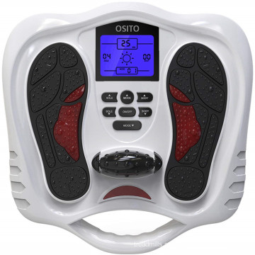 Equipamento para massagear os pés, máquina vibratória para massagear os pés